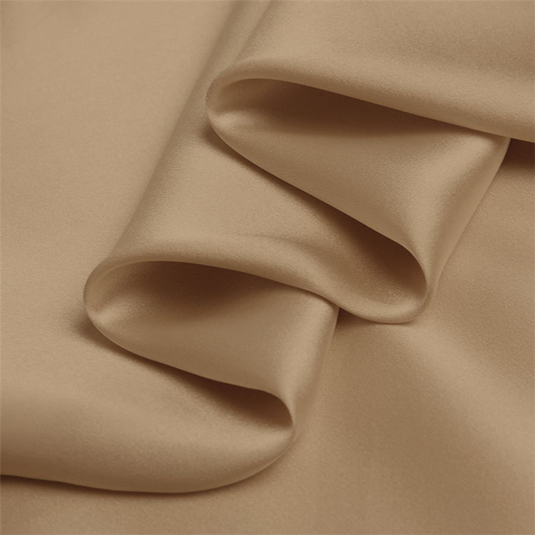 Hot Selling 19mm Silk Charmeuse Heavy Silk Stretch Elastic Satin Fabrics for Clo